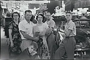 Family, Times Square, New York City