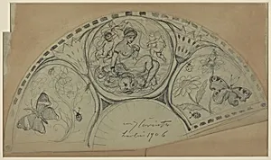 Fan Design [recto] by Lovis Corinth