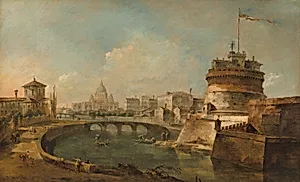 Fanciful View of the Castel Sant'Angelo, Rome