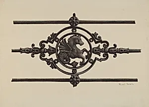 Fence - Sea Horse Design