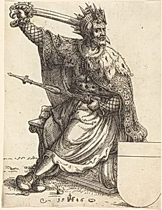 Ferdinand I by Augustin Hirschvogel