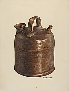 Field Jug - Handle, Spout and Opening for Filling