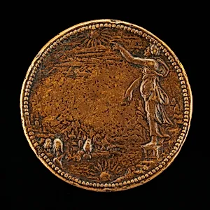 Figure beside a River [reverse]