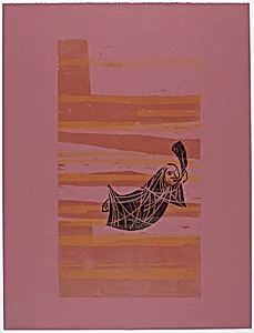 Figure Blowing a Horn