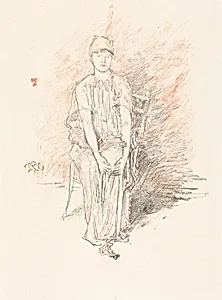 Figure Study in Colors by James McNeill Whistler
