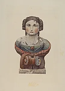 Figurehead from the "Lady Clinton"
