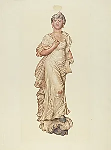 Figurehead from the Sloop "Postmaster"