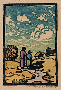 Figures in a Landscape