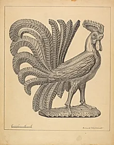 Figurine: Cock