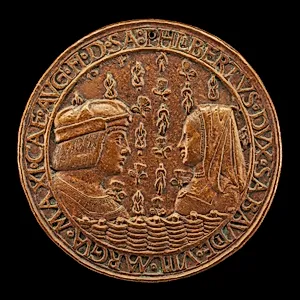 Filiberto II le Beau (the Fair), 1480-1504, 8th Duke of Savoy 1497, and Margaret of Austria, 1480-1530, His Wife [obverse]