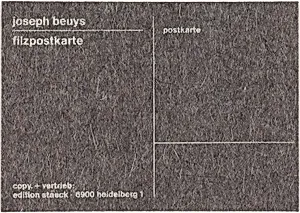 Filzpostkarte (Felt Postcard)