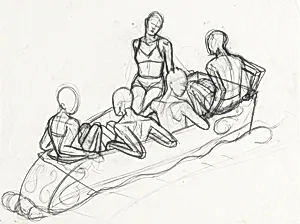 Final study for "Great America"