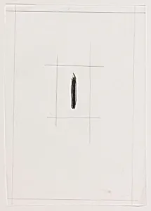 Finger Lines (Yellow) [preparatory drawing]