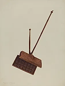 Fireplace Waffle Iron