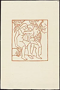 First Book: Daphnis Draws the Grasshopper from Chloe's Bosom (Daphnis met la main dans le sein de Chloe pour en retirer une cigale)
