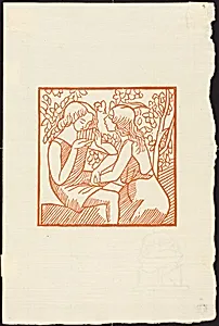 First Book: Daphnis Playing His Pipe for Chloe (Daphnis jouant de l'harmonica pour Chloe)