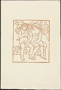 First Book: Daphnis Teaches Chloe to Play on the Pipe (Daphnis apprend a Chloe a jouer de la flute)