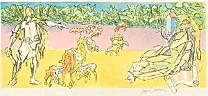 First Bucolic: Virgil Expelled from the Earth by a Centurion