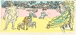 First Bucolic: Virgil Expelled from the Earth by a Centurion