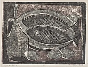 Fish and Bottle