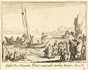 Fisher of Men by Jacques Callot