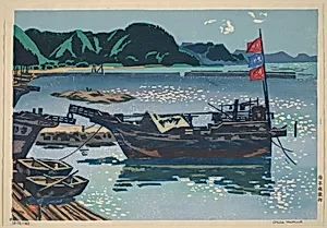 Fishing Boats in the Morning