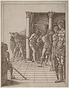Flagellation of Christ, with the Pavement