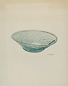 Flat Glass Bowl