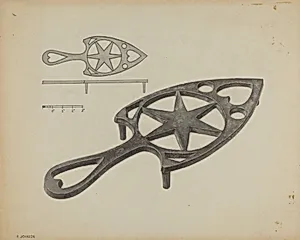 Flat Iron Holder