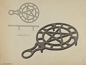 Flat Iron Holder