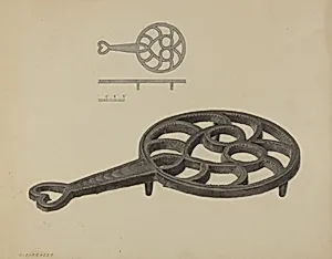 Flat Iron Holder