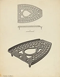 Flat Iron Holder