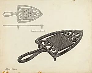 Flat Iron Holder