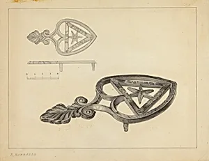 Flat Iron Holder