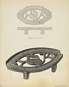 Flat Iron Holder
