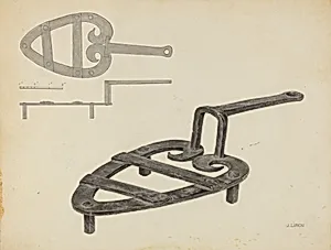 Flat Iron Holder