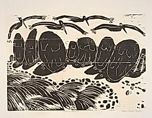 Flight of Pelicans