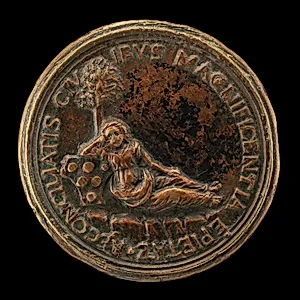 Florence Leaning on the Medici Shield [reverse]