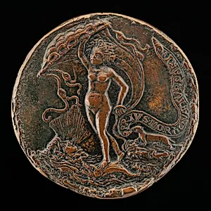 Fortune Riding on a Dolphin [reverse]