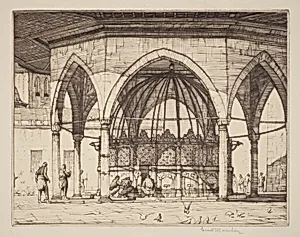 Fountain of Aya Sophia, Constantinople