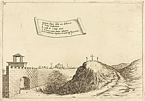 Four Parts of the Via Dolorosa by Jacques Callot