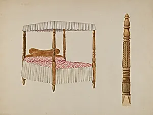 Four Post Bed