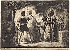 Fra Filippo Lippi, Enslaved in Algiers, Painting a Portrait of His Captor