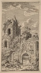 Fragment of the Old City Wall at San Giovanni Laterano