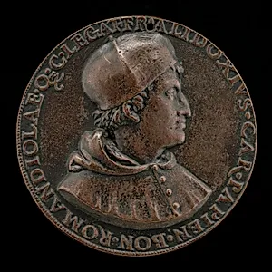 Francesco degli Alidosi, c. 1455-1511, Cardinal of Pavia 1505, Legate of Bologna and Romagna 1508 [obverse]