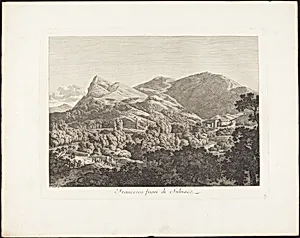 Francesco fuori di Subiacao