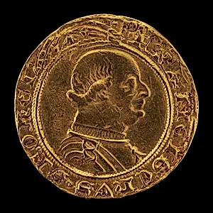 Francesco I Sforza, 1401-1466, 4th Duke of Milan 1450 [obverse]