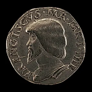 Francesco II Gonzaga, 1466-1519, 4th Marquess of Mantua 1484 [obverse]