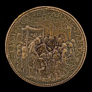 Francesco Receiving the Homage of Milan at the Porta Nuova [reverse]