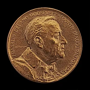 Franklin Delano Roosevelt Fourth Inaugural Medal [obverse]